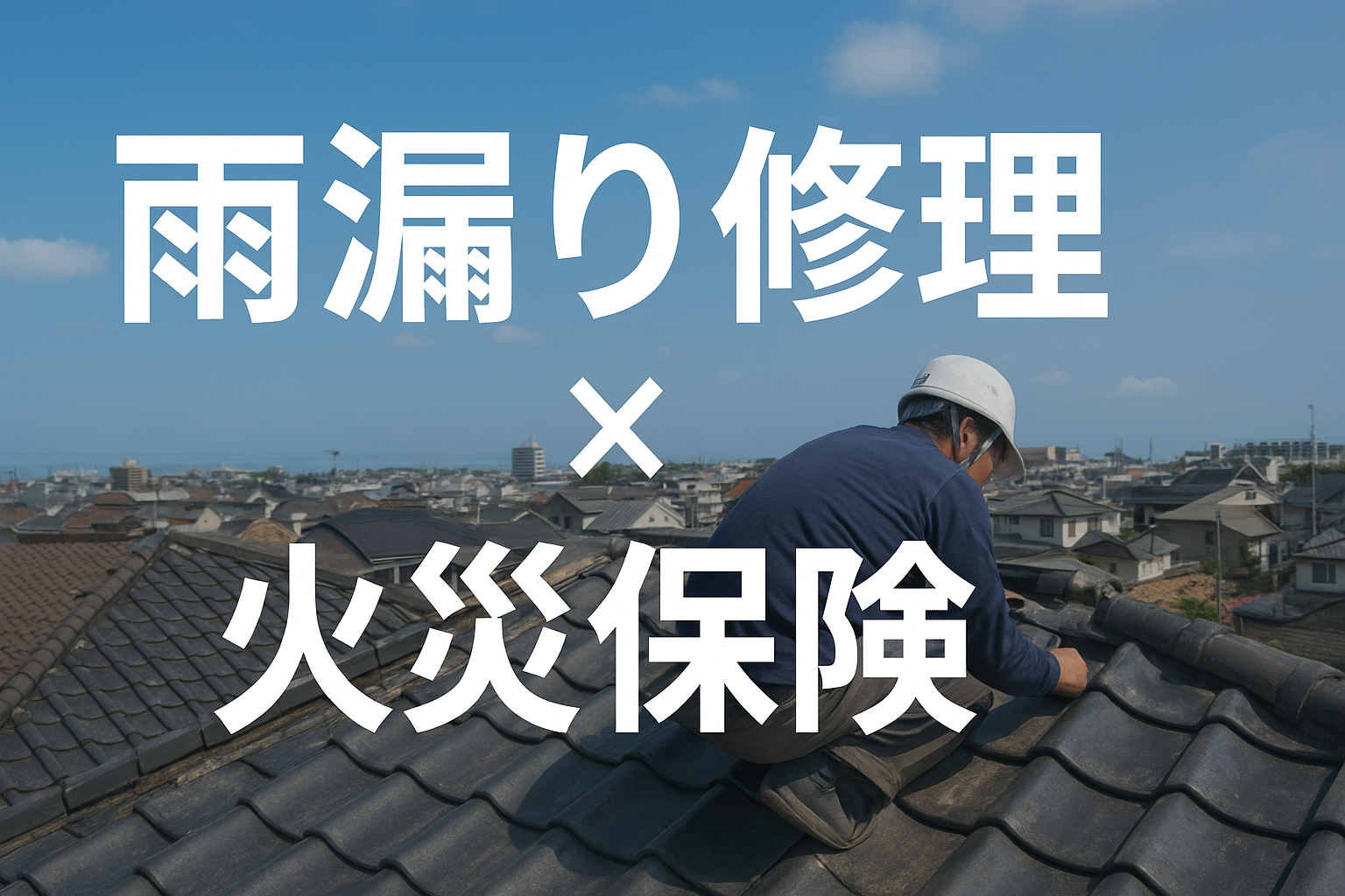 西宮での雨漏り修理に火災保険は使える？適用条件と申請の流れ